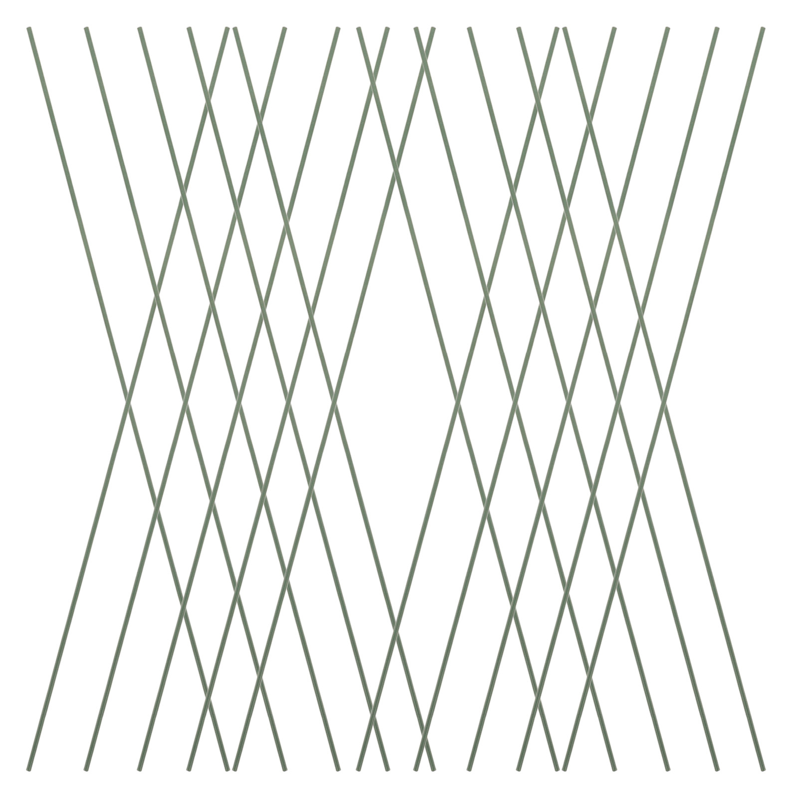 Wire Stem Florist - 250 Stück grüne Blumendrahtstiele, umwickelte flexible