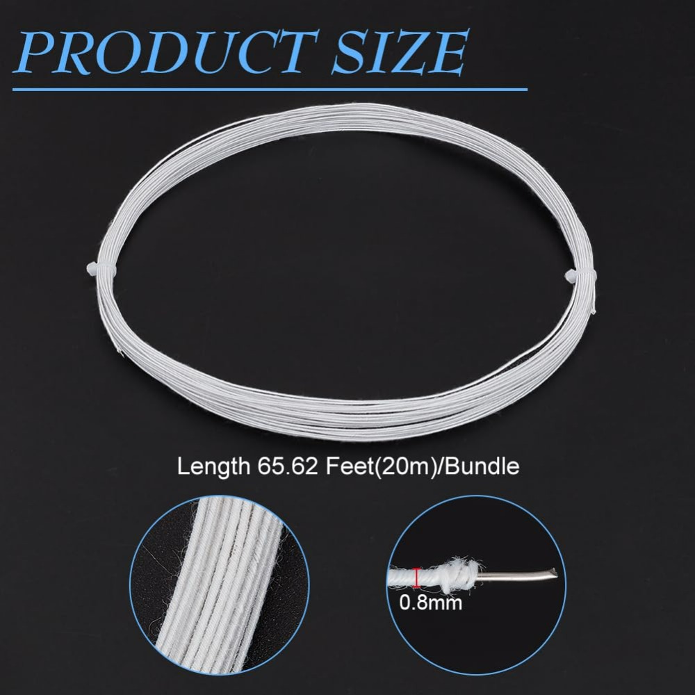 21.8 Yards White Floral Wires  – Wire Stem Florist Bewertung und Preis