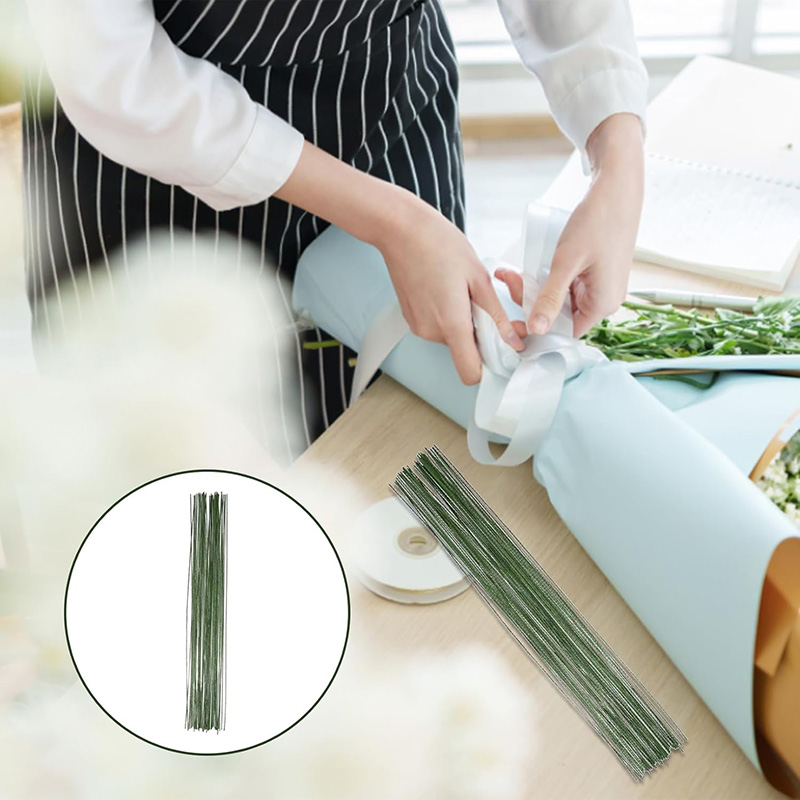 50/100 Stück Blumendraht-Stiel – Wire Stem Florist Bewertung und Preis