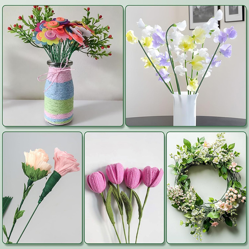 50/100 Stück Blumendraht-Stiel – Wire Stem Florist Bewertung und Preis