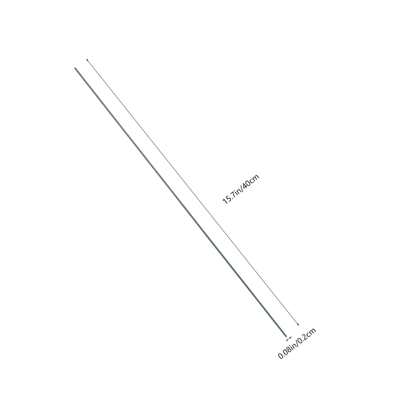 180 Stück 40 cm grüner Blumens – Wire Stem Florist Bewertung und Preis