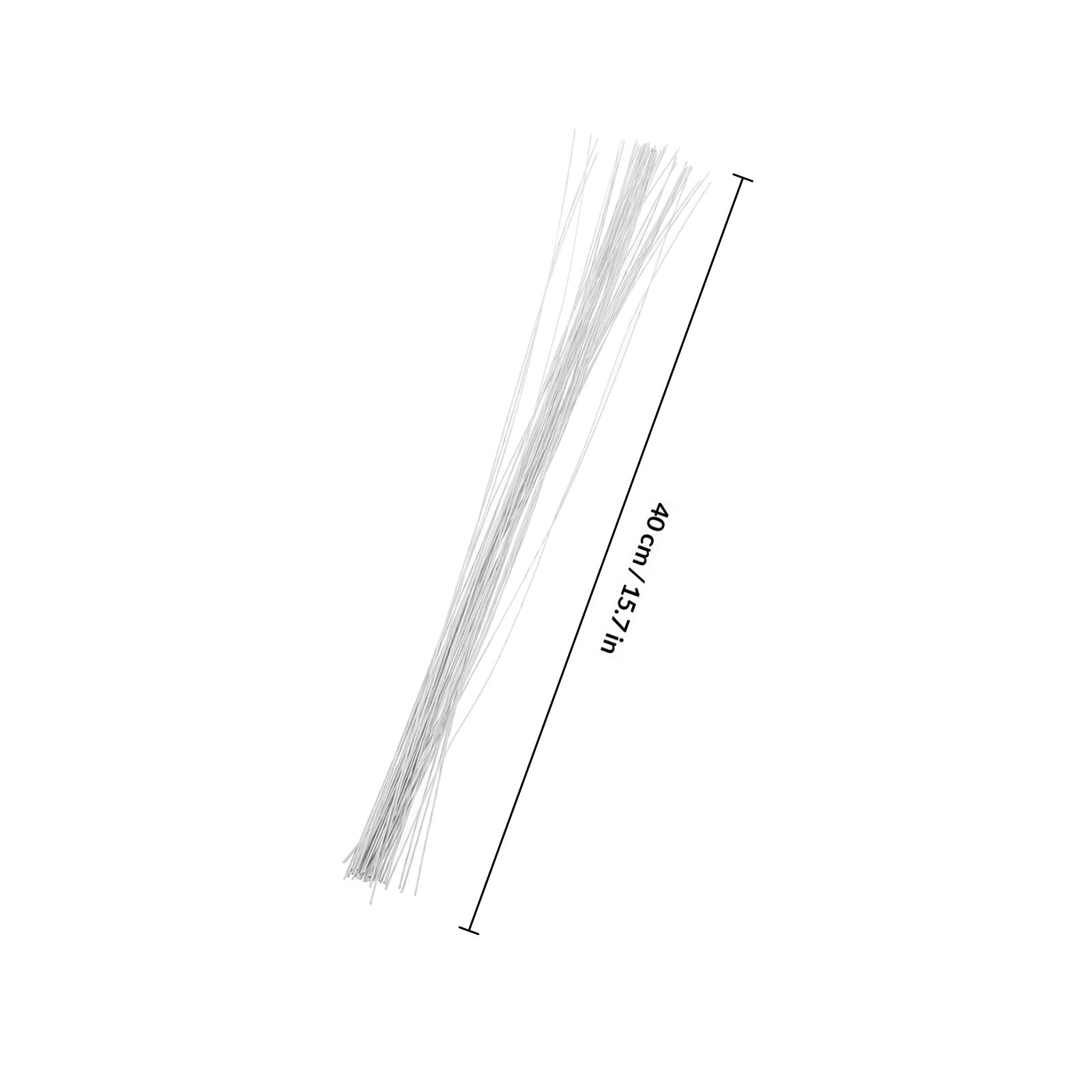 50 Stück 24 Gauge Weißer Blume – Wire Stem Florist Bewertung und Preis