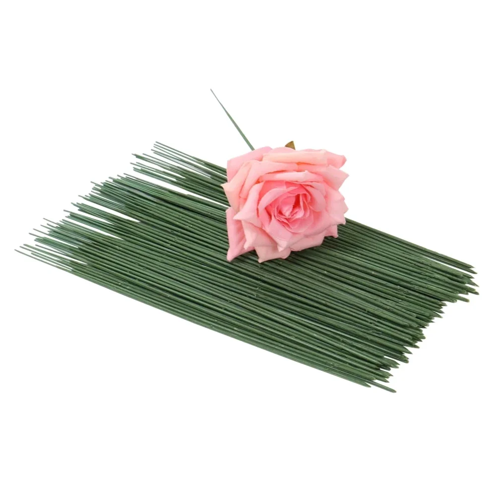 100PCS Künstliche Topf Stamm K – Wire Stem Florist Bewertung und Preis